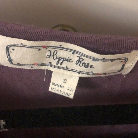 Purple long sleeve top - Picture 3 of 3